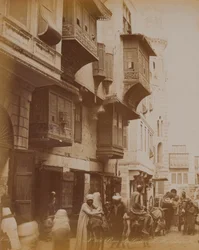 Egyptian Street Scene, 1893